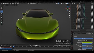 concept car quick modeling - vehicle 012 - part 5 - 4x timelapse