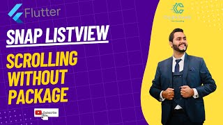 Snapping ListView Flutter without any Package