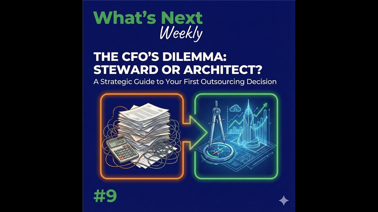 What's Next Weekly: The CFO's Dilemma: Steward or Architect?