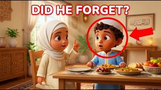 Forgot to Say Bismillah  Here's What Kids Should Do! | Deen for Kids