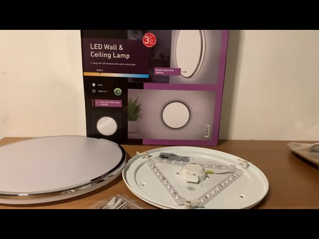 Deckenleuchte LED LED home YouTube - Lidl - home Livarno - Livarno Livarno home