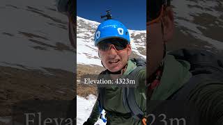 Skiing the Angel of Shavano (Colorado 14er) line in May 2023! Sage Canaday Mountain Athlete