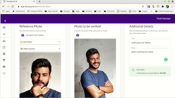 Demo - FaceQuest® 1:1 Facial Recognition Technology | Face Recognition | Facial Recognition