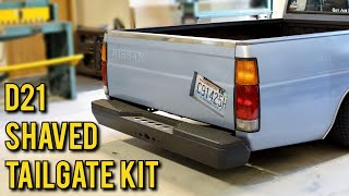 Nissan D21 Tailgate Flip Kit // How To