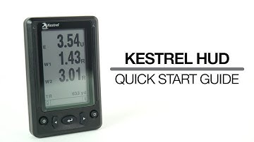 Getting started with Kestrel HUD