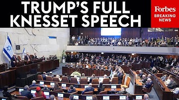 FULL REMARKS: Trump Celebrates Hostage Release And Gaza Peace Deal In Address To Israel