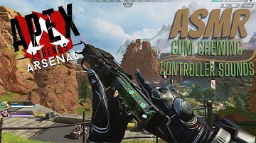 ASMR Gaming | Apex Legends Trios | Relaxing 😴 Gum Chewing + Controller Sounds 🎮 No Talking 💤
