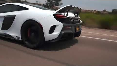 McLaren 675LT with Rolling Anti-Lag and ECU Tune