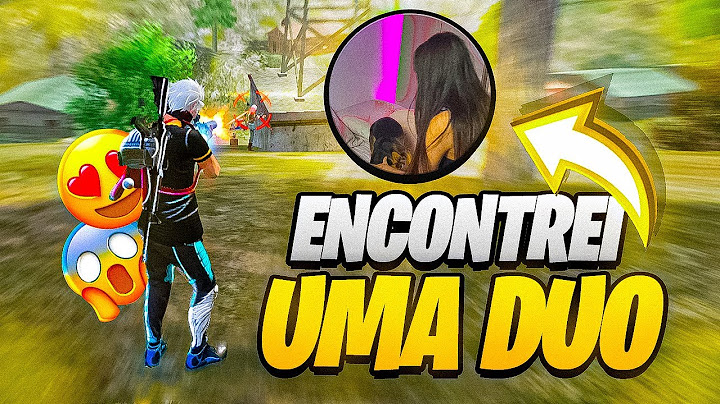 CHAMEI ELA PARA JOGAR E ELA ME SURPREENDEU 😍 - FREE FIRE