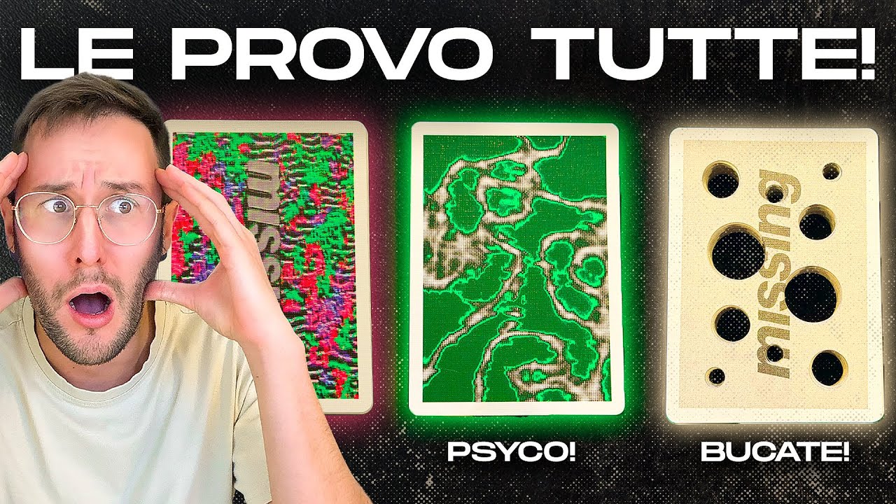 LE CARTE PIÙ FOLLI DI SEMPRE?! Apro i mazzi PSICHEDELICI di Missing NewYork!