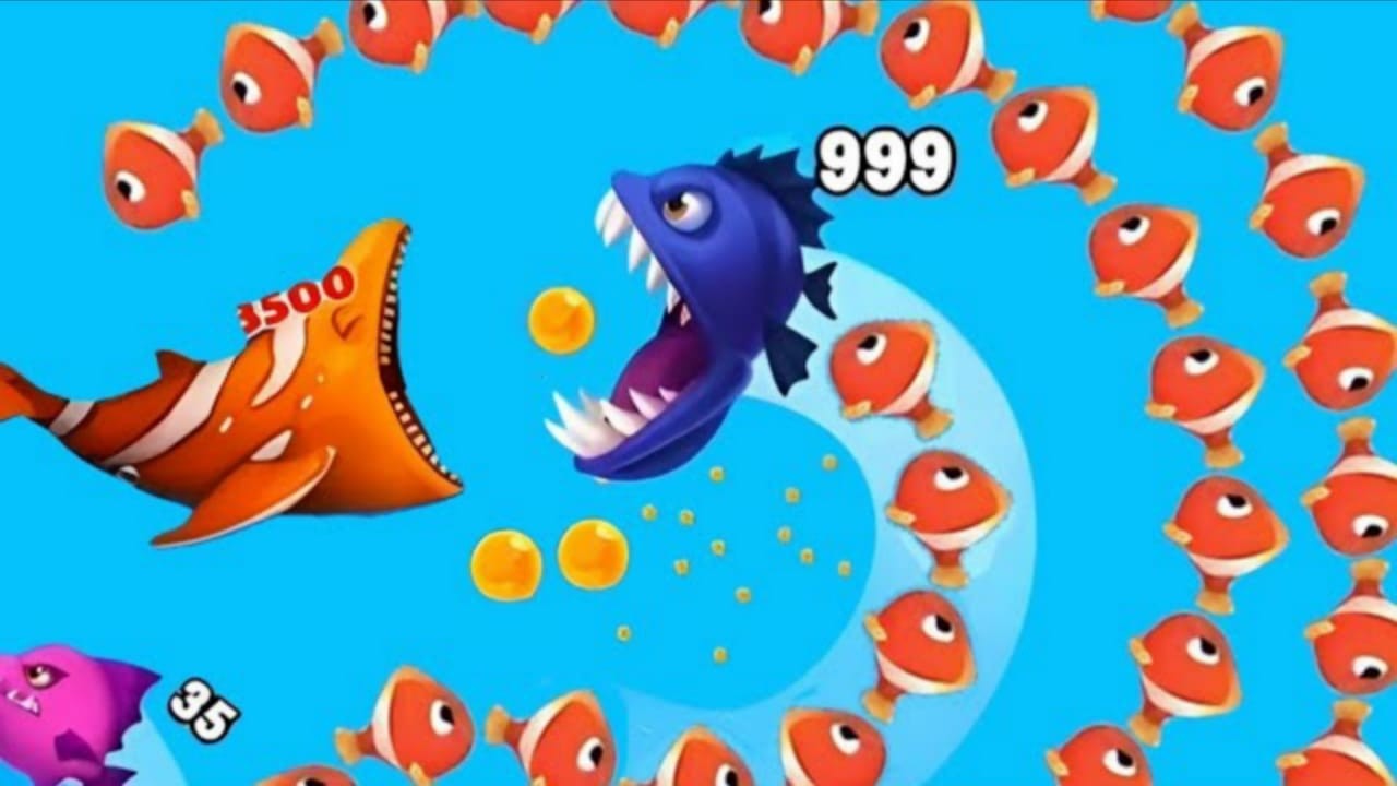 Fishdom Ads mani game Hungry fish 54.9 new update Trailer fishdom Video