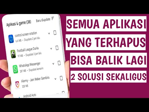 Video: Bagaimana cara mengembalikan game yang dihapus dari Google Play?