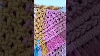 for Macrame lover❤ #macramelove #macramelover #macramebag #macrameart #macrameartist #bohostyle #bag