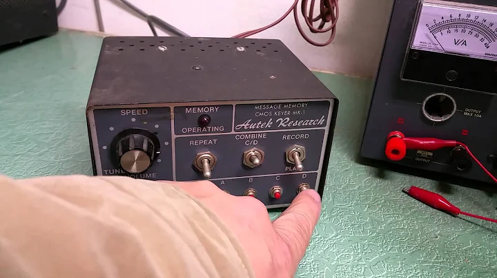 Autek Research Message Memory Keyer MK-1