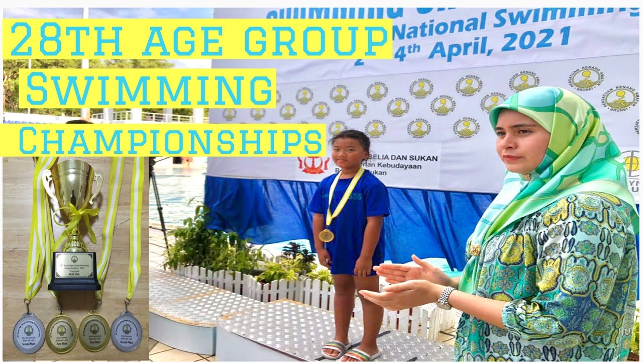 28th Brunei age group swimming championships (My first swimming