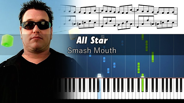 All Star Piano version - Piano performance video thumbnail