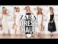 SUMMER 2020 ZARA DRESS HAUL AND TRY ON + Malibu Beach House Tour and Vlog | CZJOUER