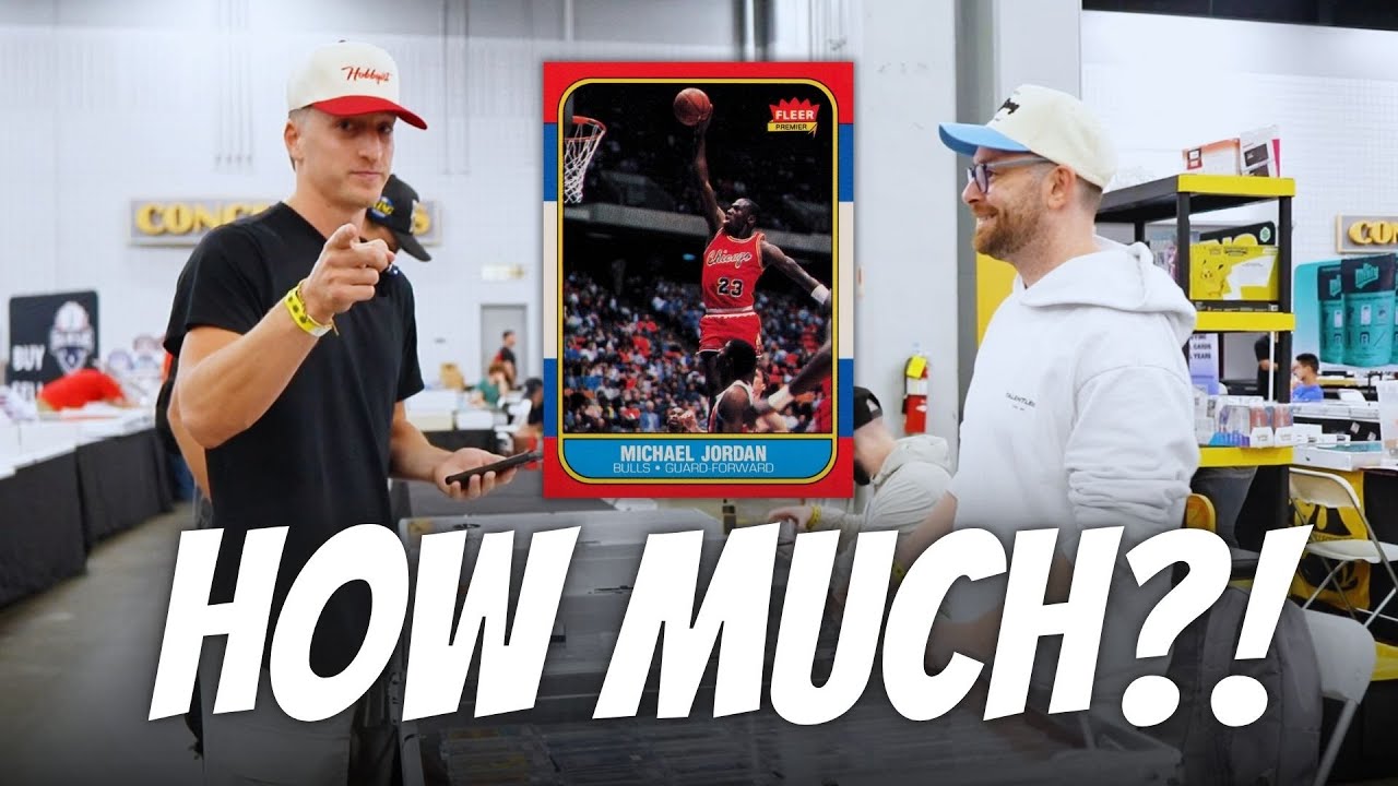 TOUGH Sports Card Negotiations at a CARD SHOW in ATLANTA