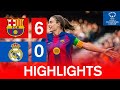 FC Barcelona V Real Madrid 6 0 Women S Champions League Quarter Finals 2026 