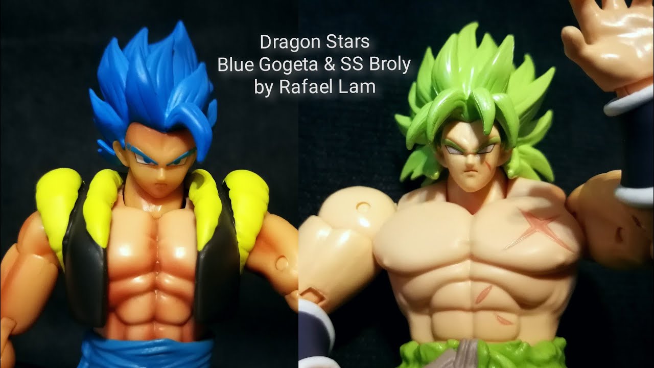 Super Saiyan Broly Vs Super Saiyan Blue Gogeta - Dragon Stars