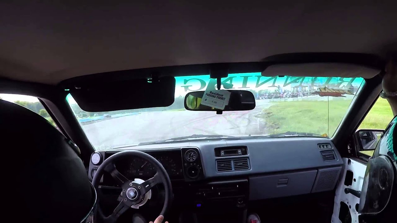 AE86 drift Shawano USAir FinalBout2 free run