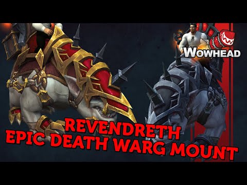 Revendreth Epic Death Warg Mount - Shadowlands