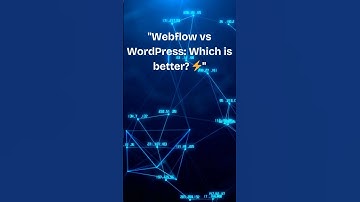🔥 Webflow vs WordPress: Which One is Better in 2025? 🚀 (Honest Comparison!) #webdesign #webflow