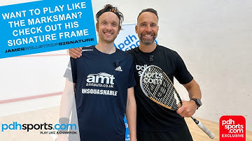 UNSQUASHABLE James Willstrop Signature Squash Racket review by pdhsports.com