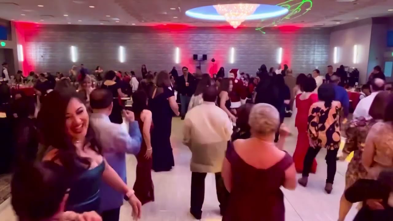 ZAMNAI Filipino Community Christmas Party -  Line Dancing