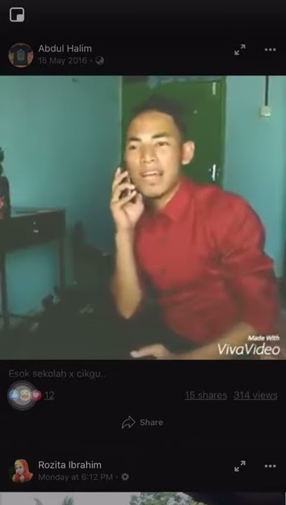 Esok sekolah tak cikgu???