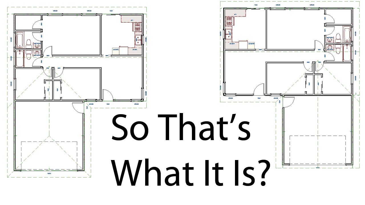 What Is A Reverse Floor Plan Home Design And Architecture Youtube