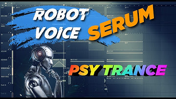 Robot Voice (Glitch Zap) Effect in Serum l Psytrance Fx