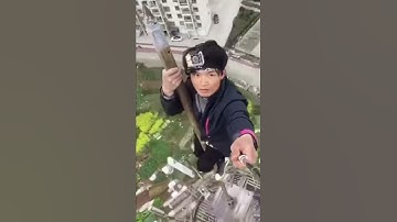 High altitude high risk of cold sweat action, do not imitate, thank you