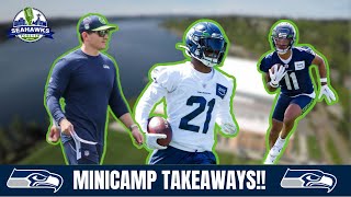 SEAHAWKS DOING WORK at minicap  SmithNjigba BREAKOUT coming?! (My 5 camp TAKEAWAYS!!)