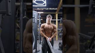 My full push workout. Gym fits from @ayblmen code HARLEY #natty #gymmotivation #chestday
