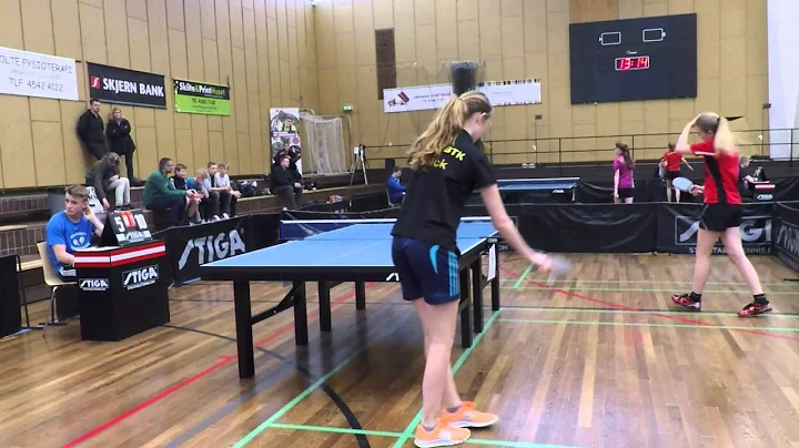 160402 TOP12, Kamilla Petersen - Clara Rasmussen L...