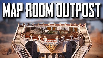 MAP ROOM OUTPOST! - Conan Exiles (Build Guide)