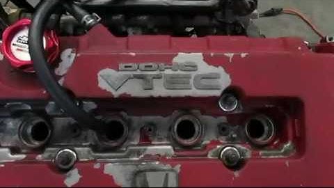 JDM 96-98 Honda Civic Type R B16B Engine Compression test @ JDM SHOP USA INC