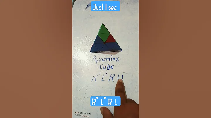 pyraminx cube solve. pyraminx magic tricks. #cube #rubikcubesolution #viral #tricks #videos