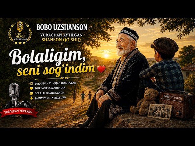 BOLALIGIM, SENI SOG'INDIM | Yulduz Usmonova qo‘shig‘i | BOBO UZSHANSON