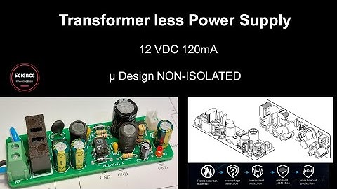 Transformer less Power supply || LED driver power supply
