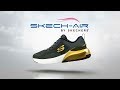 Skechers 休閒鞋 Skech-Air Dynamight 女鞋 記憶鞋墊 舒適 健走鞋 黑 綠 149340-BKTQ product youtube thumbnail