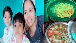 My Morning Routine Vlog  सुबह-सुबह कौन आ गया घर पर  बेसन के चीले की Recipe  Deepika