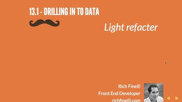 13-1 Handlebars Training: Drilling into data - Refactor