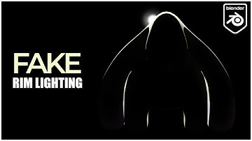 Fake Rim Lighting [In Blender]