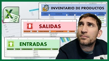 SOFTWARE para CONTROL de INVENTARIO AUTOMATIZADO con MENU INTERACTIVO en Excel v2022