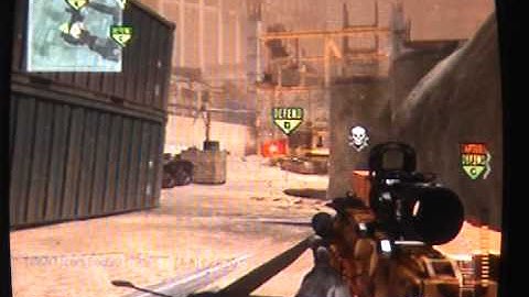 MW3 Gameplay- Domination on Hardhat(PS3)