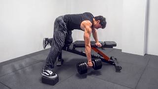 Single-Arm Dumbbell Row Single-Arm Dumbbell Row