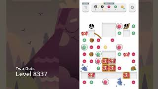 Two Dots Level 8337 Gameplay (no boosters used) ⭐️⭐️⭐️