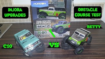 axial scx24 c10 vs betty and upgrades